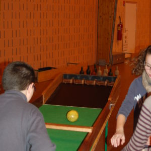 Boule sur cible **